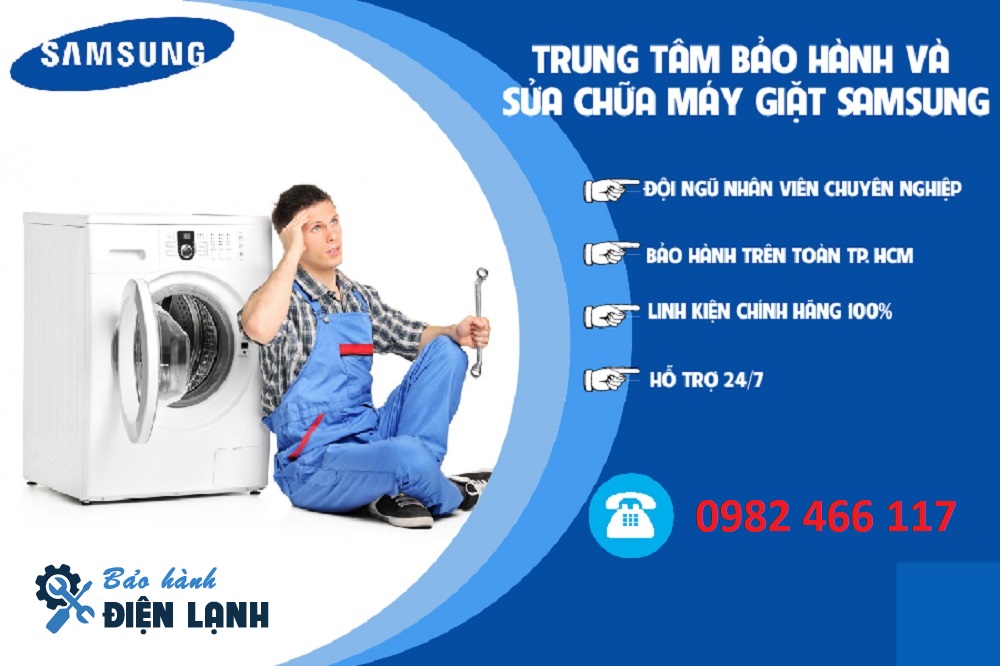 Dịch vụ sửa chữa và bảo dưỡng máy giặt Samsung